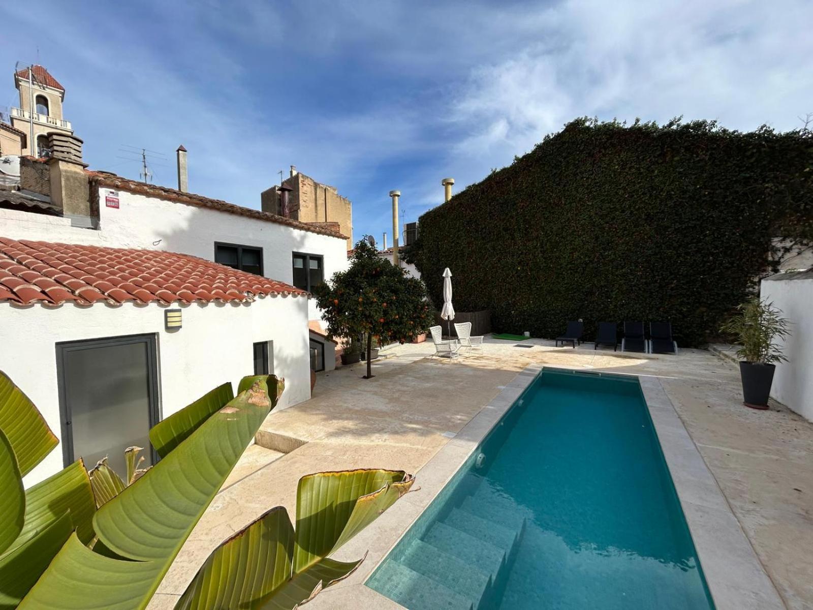 Vilassar De Dalt Costa Maresme, Barcelona ,Valentinos House & Poolヴィラ エクステリア 写真
