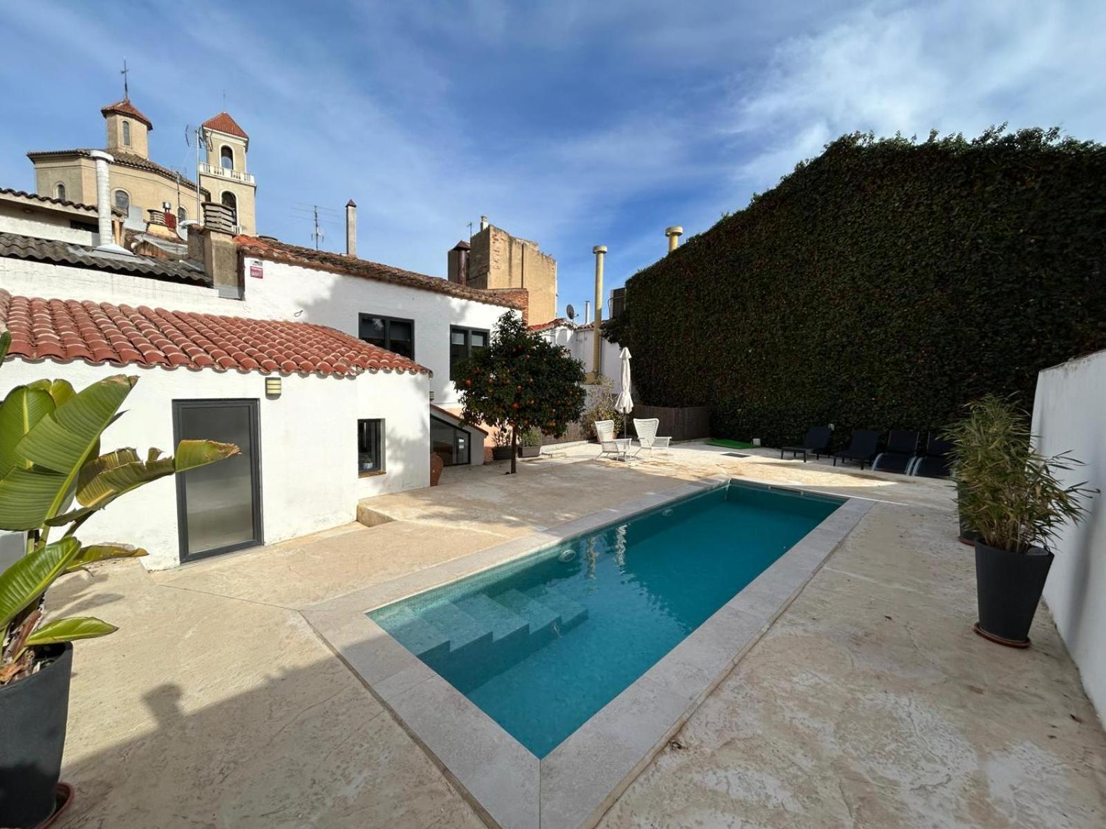 Vilassar De Dalt Costa Maresme, Barcelona ,Valentinos House & Poolヴィラ エクステリア 写真